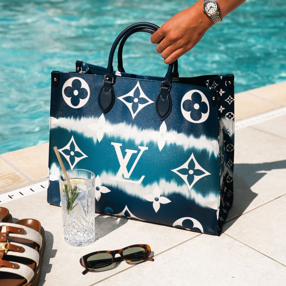 Louis Vuitton OnTheGo GM Blue